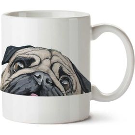 Art Hediye Köpek İki Tarafı Baskılı Kupa Bardak