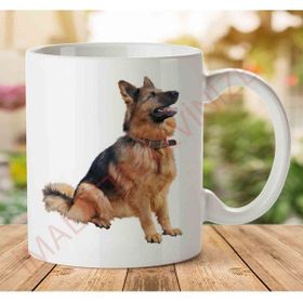 Art Hediye Köpek İki Tarafı Baskılı Kupa Bardak