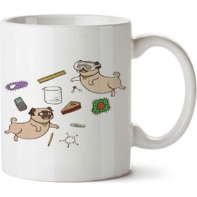 Art Hediye Köpek Oyunbaz İki Tarafı Baskılı Kupa Bardak