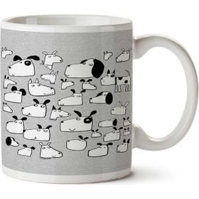Art Hediye Köpekler 01 İki Tarafı Baskılı Kupa Bardak