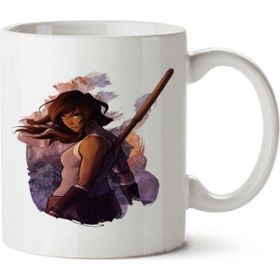Art Hediye Korra Dominadora De Ar İki Tarafı Baskılı Kupa Bardak