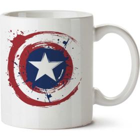 Art Hediye Kp Captan America İki Tarafı Baskılı Kupa Bardak