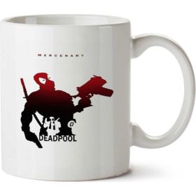 Art Hediye Kp Deadpool İki Tarafı Baskılı Kupa Bardak