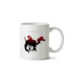 Art Hediye Kp Deadpool İki Tarafı Baskılı Kupa Bardak