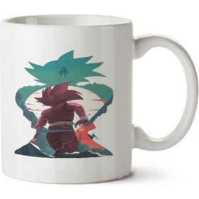 Art Hediye Kp Goku A İki Tarafı Baskılı Kupa Bardak