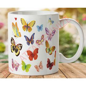 Art Hediye KP10 İki Tarafı Baskılı Kupa Bardak