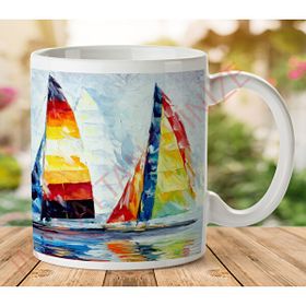 Art Hediye KP22 01 İki Tarafı Baskılı Kupa Bardak