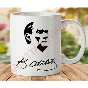Art Hediye KP47 İki Tarafı Baskılı Kupa Bardak