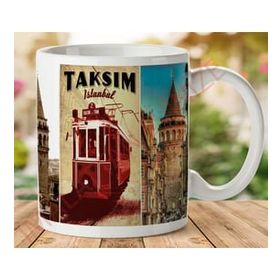 Art Hediye KP81 İki Tarafı Baskılı Kupa Bardak