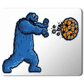 Art Hediye Kurabiye Canavarı Aduket Cookiedouken Baskılı 23x19 cm Mouse Pad