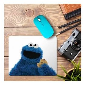 Art Hediye Kurabiye Canavarı Baskılı 23x19 cm Mouse Pad