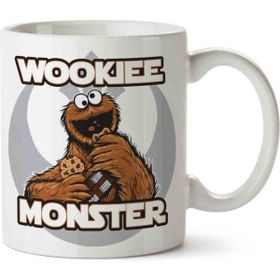 Art Hediye Kurabiye Canavarı Cookie Monsters 2 İki Tarafı Baskılı Kupa Bardak
