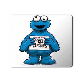 Art Hediye Kurabiye Canavarı Free Cookies Baskılı 23x19 cm Mouse Pad