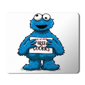 Art Hediye Kurabiye Canavarı Free Cookies Baskılı 23x19 cm Mouse Pad