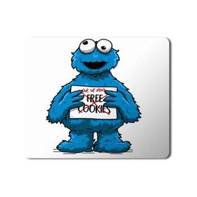 Art Hediye Kurabiye Canavarı Free Cookies Baskılı 23x19 cm Mouse Pad