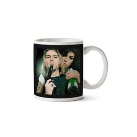 Art Hediye Kurt Cobain, Nirvana İki Tarafı Baskılı Kupa Bardak