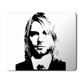 Art Hediye Kurt Cobain Silhouette Baskılı 23x19 cm Mouse Pad