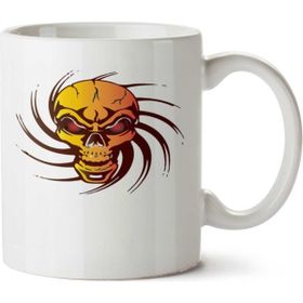 Art Hediye Kuru Kafa 220 İki Tarafı Baskılı Kupa Bardak