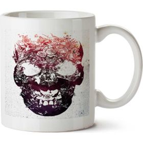 Art Hediye Kuru Kafa 25 İki Tarafı Baskılı Kupa Bardak