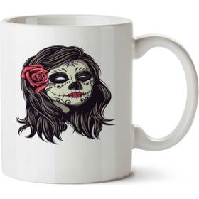 Art Hediye Kuru Kafa 37 İki Tarafı Baskılı Kupa Bardak