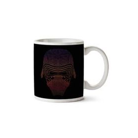 Art Hediye Kylo Ren Neon Star Wars İki Tarafı Baskılı Kupa Bardak