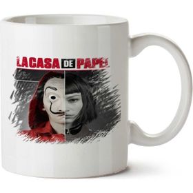 Art Hediye La Casa De Papel 111 İki Tarafı Baskılı Kupa Bardak