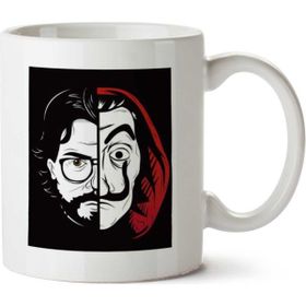 Art Hediye La Casa De Papel 2 İki Tarafı Baskılı Kupa Bardak