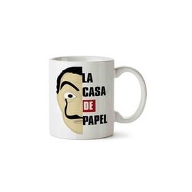 Art Hediye La Casa De Papel 2 Salvador Dali İki Tarafı Baskılı Kupa Bardak
