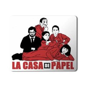 Art Hediye La Casa De Papel 3 Baskılı 23x19 cm Mouse Pad