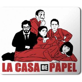 Art Hediye La Casa De Papel 3 Baskılı 23x19 cm Mouse Pad