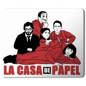 Art Hediye La Casa De Papel 3 Baskılı 23x19 cm Mouse Pad