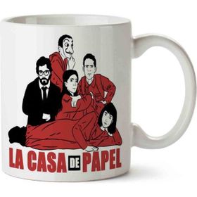 Art Hediye La Casa De Papel 3 İki Tarafı Baskılı Kupa Bardak