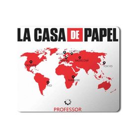 Art Hediye La Casa De Papel 4 Baskılı 23x19 cm Mouse Pad