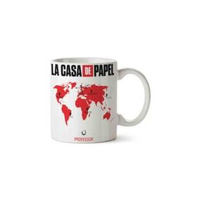 Art Hediye La Casa De Papel 4 Kırmızı İki Tarafı Baskılı Kupa Bardak