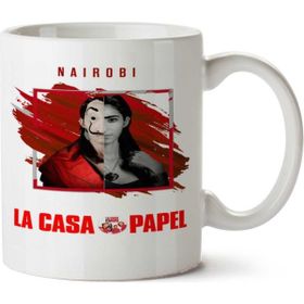 Art Hediye La Casa De Papel 666 İki Tarafı Baskılı Kupa Bardak