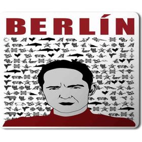 Art Hediye La Casa De Papel Berlin Baskılı 23x19 cm Mouse Pad