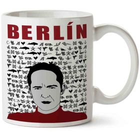 Art Hediye La Casa De Papel Berlin İki Tarafı Baskılı Kupa Bardak