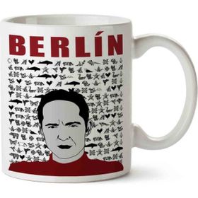 Art Hediye La Casa De Papel Berlin İki Tarafı Baskılı Kupa Bardak