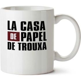 Art Hediye La Casa De Papel De Trouxa İki Tarafı Baskılı Kupa Bardak