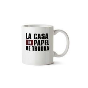 Art Hediye La Casa De Papel De Trouxa İki Tarafı Baskılı Kupa Bardak