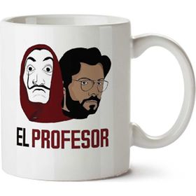 Art Hediye La Casa De Papel El Profesor İki Tarafı Baskılı Kupa