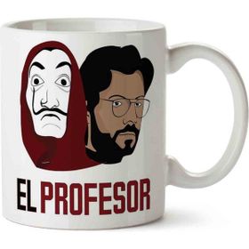 Art Hediye La Casa De Papel El Profesorprofesor İki Tarafı Baskılı Kupa Bardak