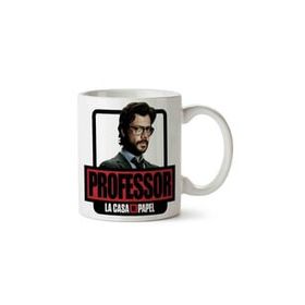 Art Hediye La Casa De Papel Professor 2 İki Tarafı Baskılı Kupa Bardak
