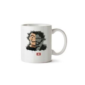 Art Hediye La Casa De Papel Professor 2 İki Tarafı Baskılı Kupa Bardak