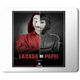 Art Hediye La Casa De Papel Toquio Baskılı 23x19 cm Mouse Pad