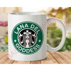 Art Hediye Lana Del Rey Goddes İki Tarafı Baskılı Kupa Bardak