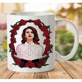 Art Hediye Lana Del Rey - Guns 'n Roses İki Tarafı Baskılı Kupa Bardak