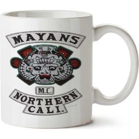 Art Hediye Lançamento Mayans Mc 2018 İki Tarafı Baskılı Kupa Bardak