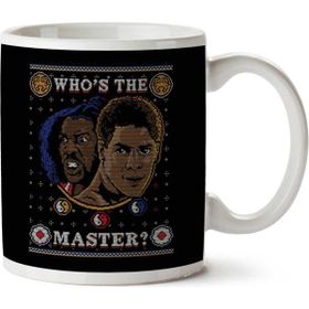Art Hediye Last Dragon Whos The Master Christmas Knit Pattern İki Tarafı Baskılı Kupa Bardak