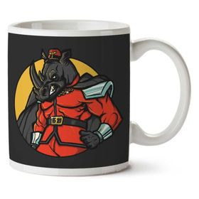 Art Hediye Lawful Evil M Bison Rhino Street Fighter İki Tarafı Baskılı Kupa Bardak